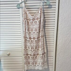 Elegant White Lace Dress by Leith